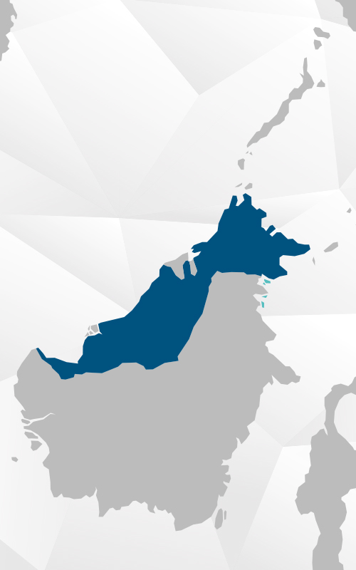 Highlight - East Malaysia Map